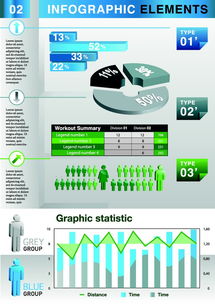 矢量商務(wù)信息圖表在金融信息咨詢服務(wù)中的應(yīng)用